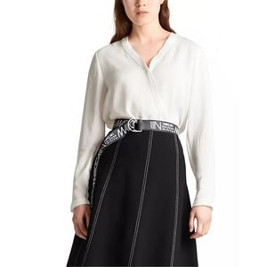 Marc Cain Flowing Blouse Cream Size N4